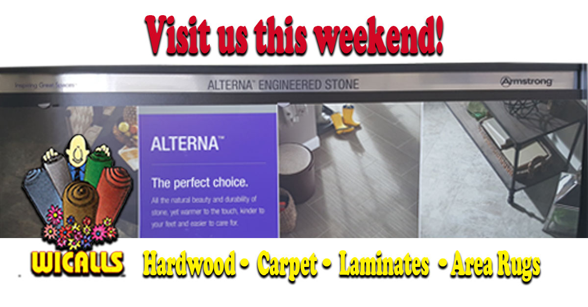 Crazy Weekend Deals and Free Gift with Purchase – Wicall’s Carpets & Flooring