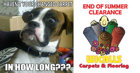 End of Summer Carpet and Flooring Clearance
