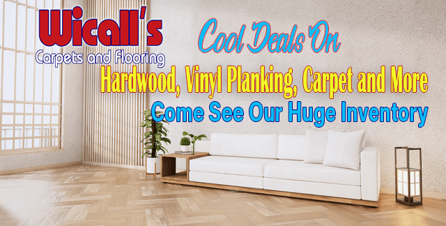 Cool Deals On Hardwood. Vinyl Planking and Carpet