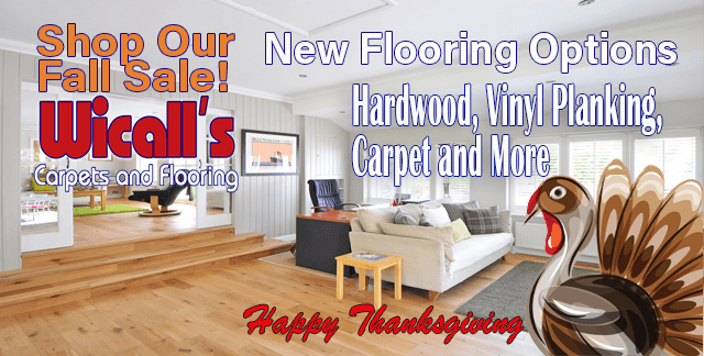 New Flooring Options – Happy Thanksgiving